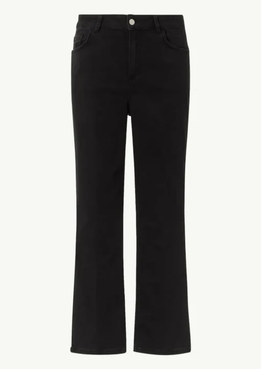Flared-Leg-Jeans aus Baumwollstretch