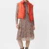 Gemustertes Kleid aus Mesh
