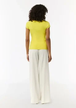 Geripptes Stricktop im Skinny Fit