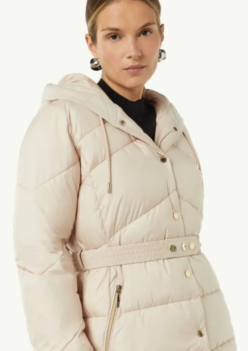 Gesteppte Jacke mit Druckknöpfen
