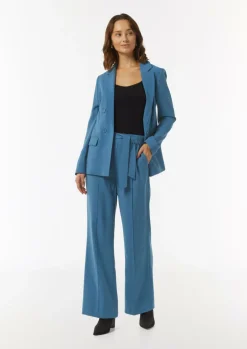 High Waist-Schlupfhose mit Piquestruktur