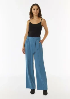 High Waist-Schlupfhose mit Piquestruktur
