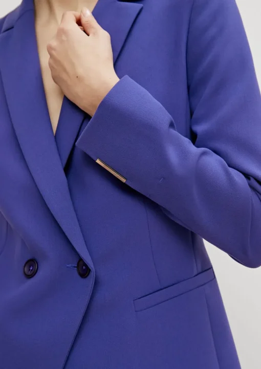 Indoor-Blazer aus Viskosestretch