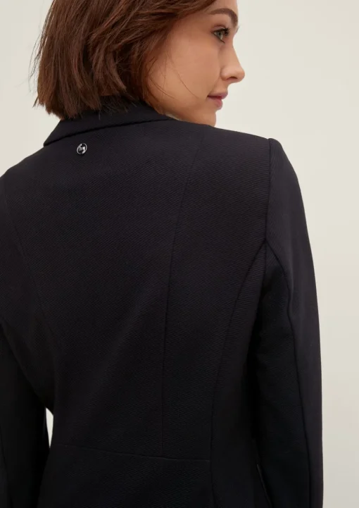 Jacke mit Webstruktur