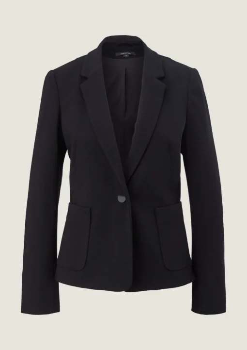 Jacke mit Webstruktur