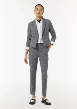 Jacquard-Blazer mit Reverskragen