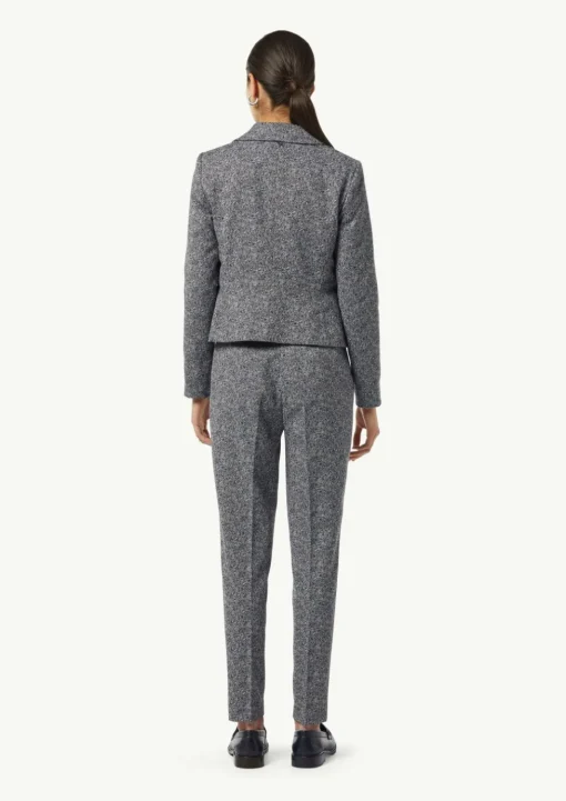 Jacquard-Blazer mit Reverskragen