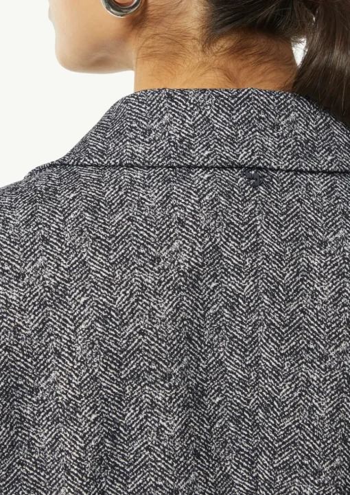 Jacquard-Blazer mit Reverskragen