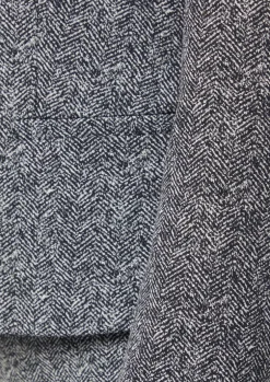 Jacquard-Blazer mit Reverskragen
