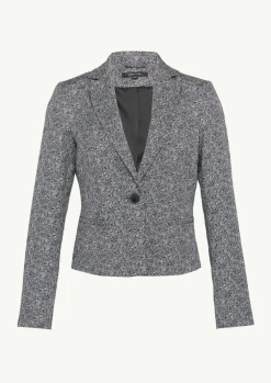 Jacquard-Blazer mit Reverskragen