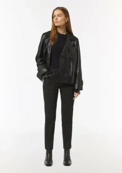 Jeans-Hose mit All-over-Print