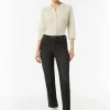 Jeans-Hose mit Lurex-Garn-Effekt