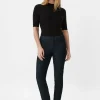 Jeans-Hose mit Slim Leg