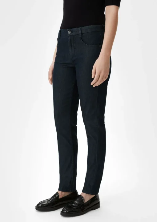 Jeans-Hose mit Slim Leg
