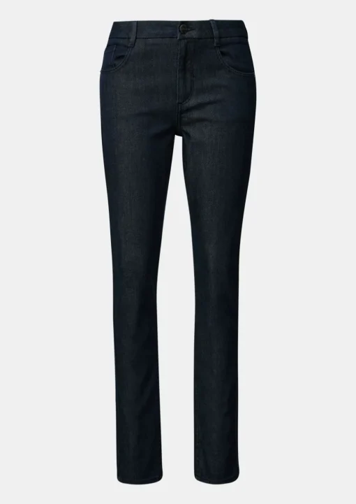 Jeans-Hose mit Slim Leg