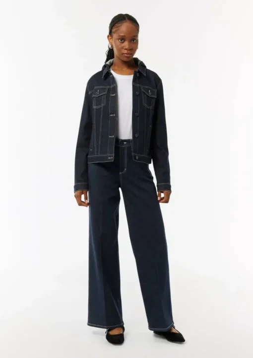 Jeans-Hose mit Wide Leg