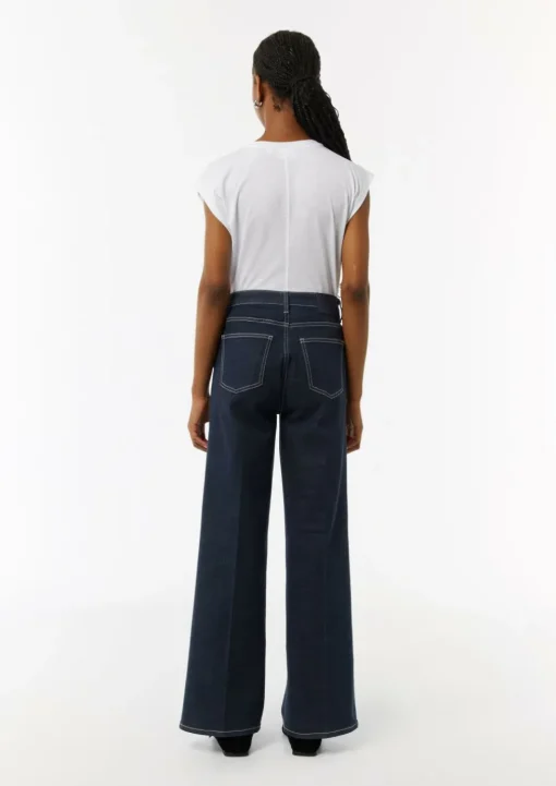 Jeans-Hose mit Wide Leg