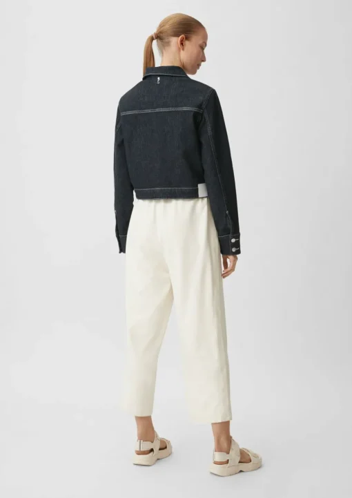 Jeansjacke im Boxy fit