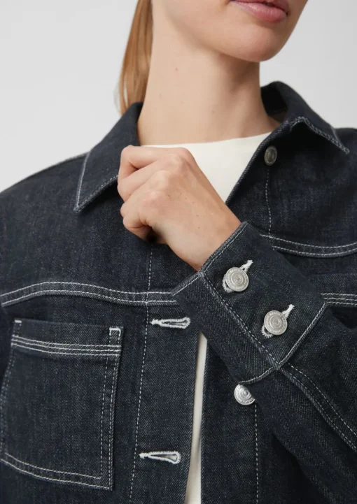 Jeansjacke im Boxy fit