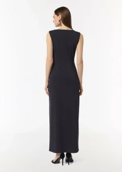 Jersey-Kleid in Wickel-Optik