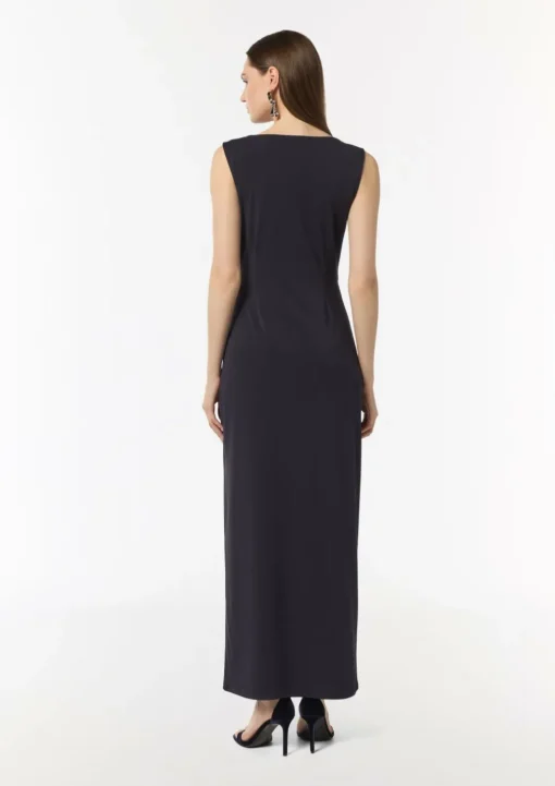 Jersey-Kleid in Wickel-Optik