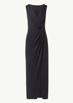 Jersey-Kleid in Wickel-Optik