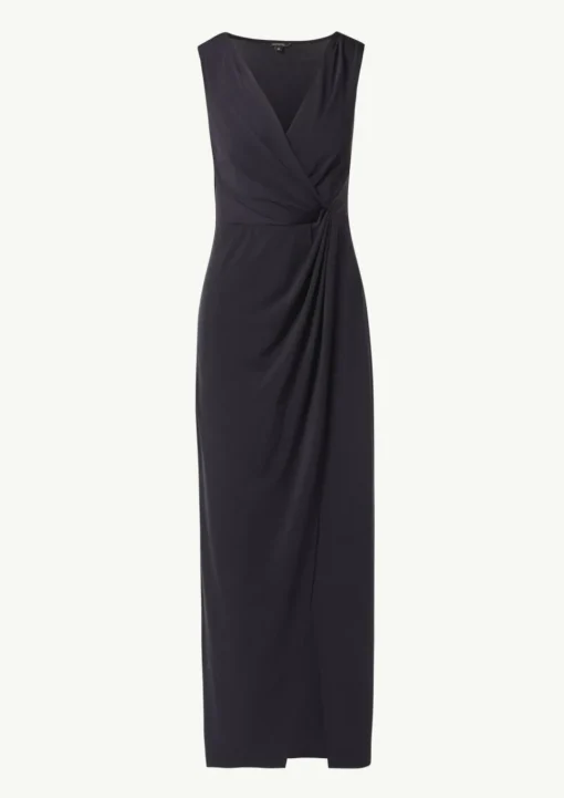 Jersey-Kleid in Wickel-Optik