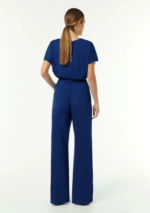 Jersey-Overall mit Taillengürtel im Loose Fit