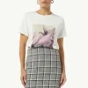 Jersey-Shirt mit Frontprint