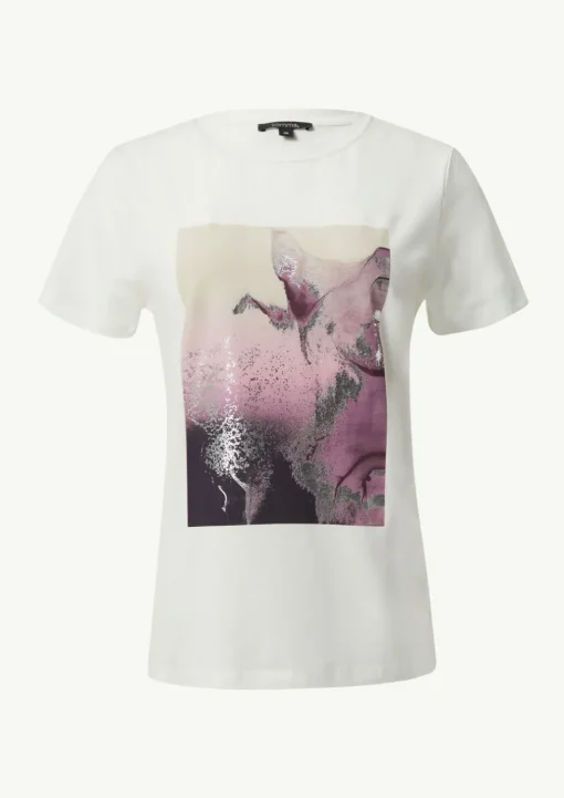 Jersey-Shirt mit Frontprint