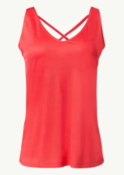 Jerseytop mit V-Ausschnitt