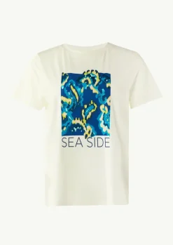 Jersey-T-Shirt mit Artwork