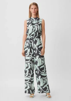 Jumpsuit mit Allover-Print