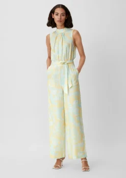 Jumpsuit mit Allover-Print