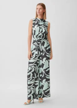 Jumpsuit mit Allover-Print