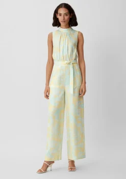 Jumpsuit mit Allover-Print