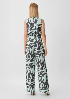 Jumpsuit mit Allover-Print
