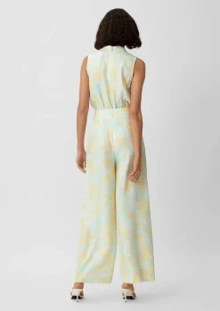 Jumpsuit mit Allover-Print