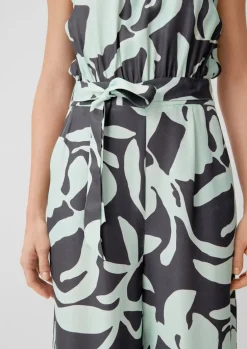 Jumpsuit mit Allover-Print