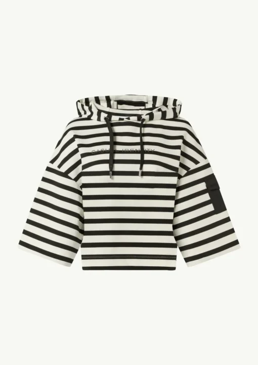 Kapuzen-Sweatshirt im Relaxed Fit mit Folienprint