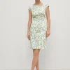 Kleid aus Baumwollsatin