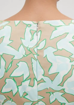 Kleid aus Baumwollsatin