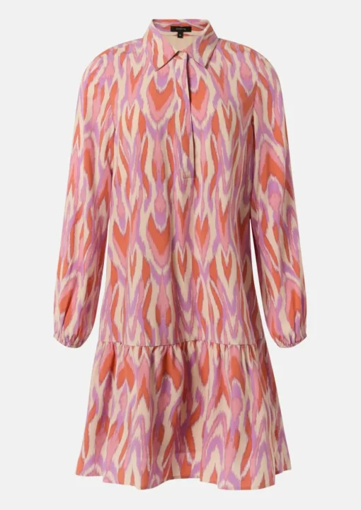 Kleid aus Viskose mit All-over-Print