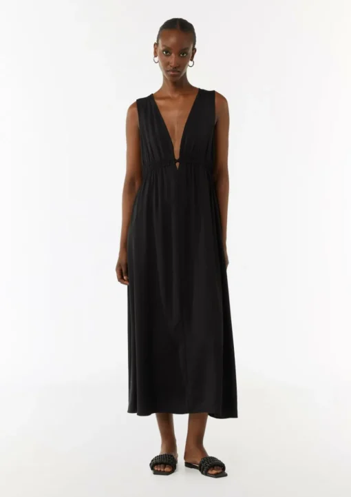 Kleid mit elastischem Bund