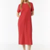 Kleid mit Rundhalsausschnitt
