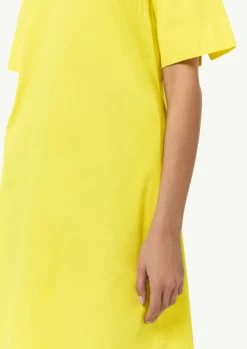 Kleid mit Tunika-Ausschnitt und Hemdkragen