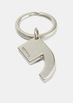 Kleiner Logo-Schlüsselanhänger aus Metall