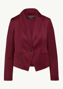Kurzer Blazer mit Reverskragen