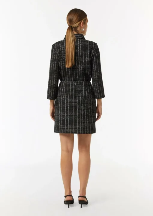 Kurzer Rock in Bouclé Jersey