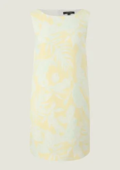 Kurzes Kleid aus Crêpe